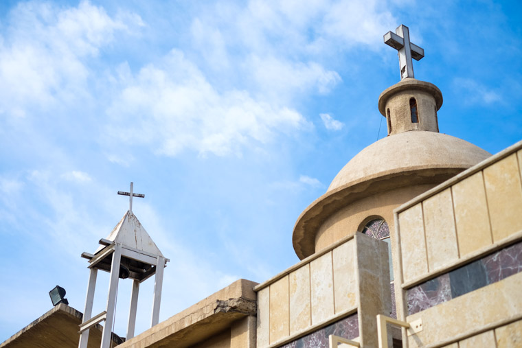 An Iraqi Christian church in Baghdad