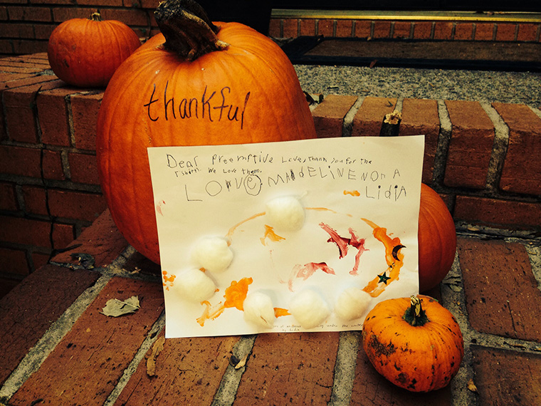 We're so thankful for you! And thanks to Madeline, Nora, and Lidia for the awesome note!