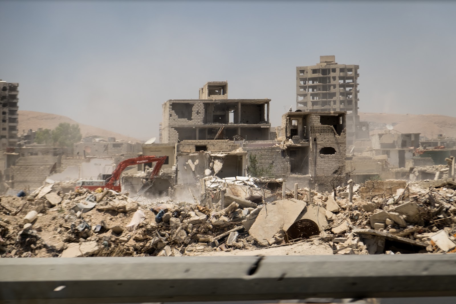 Syrian rubble