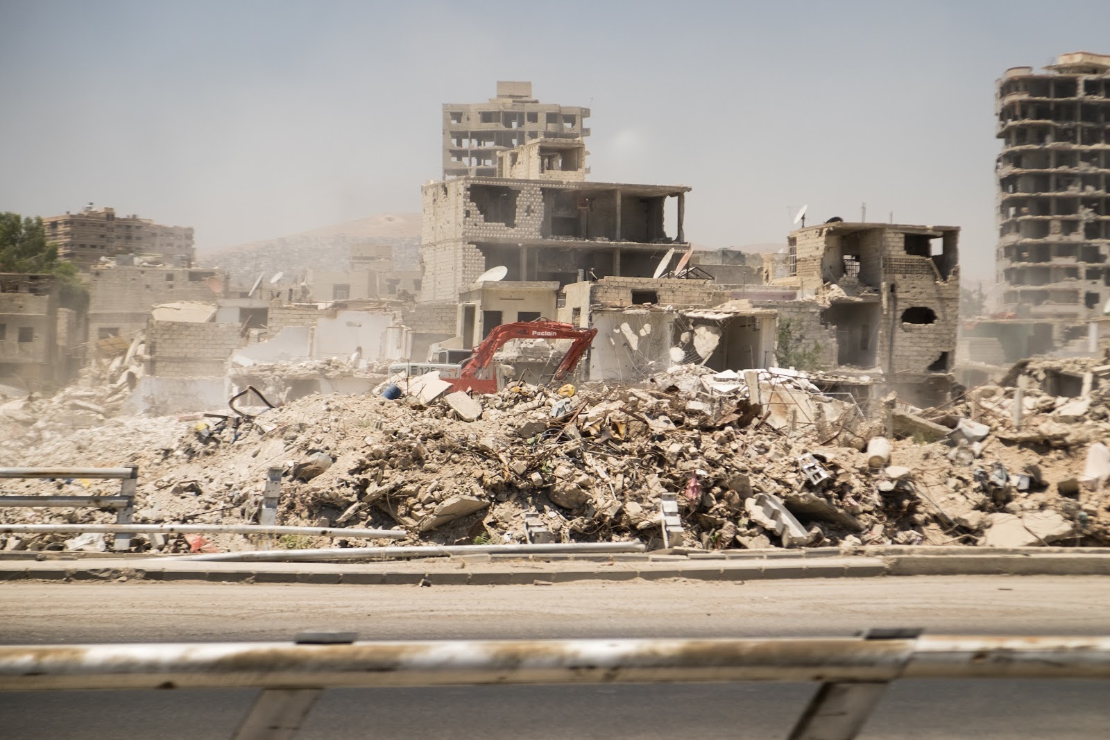 Syrian rubble